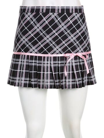 Cute Aesthetic High Waist Short Skirts