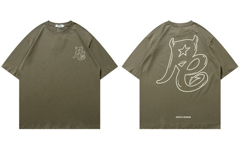 RE STAR Double-Sided Tee