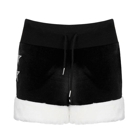 Women Low Waisted Grunge Punk Shorts