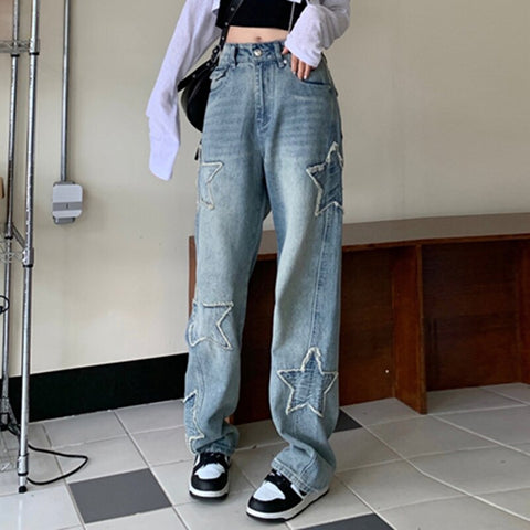 Women Streetwear Aesthetic Fashion Chic Trousers