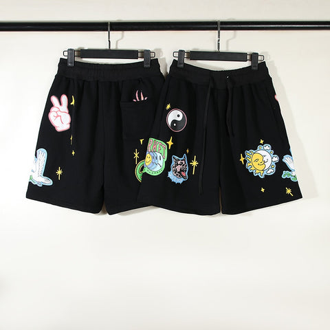 Hippy Terry Cotton Shorts