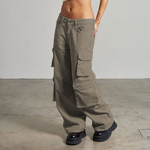 Big Pockets Low Waisted Trousers