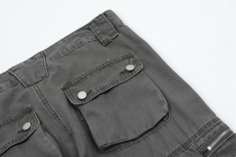 Multi-pocket Straight RETRODIA Cargo Pants