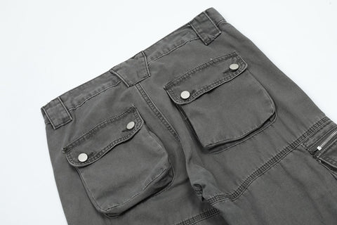 Multi-pocket Straight RETRODIA Cargo Pants