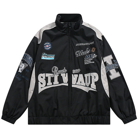 Racing Reach Embroidery Jacket