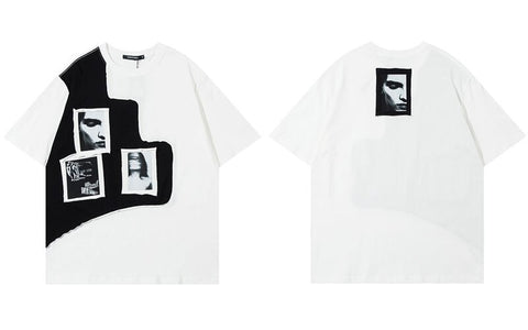 Graphic Block Loose Tee