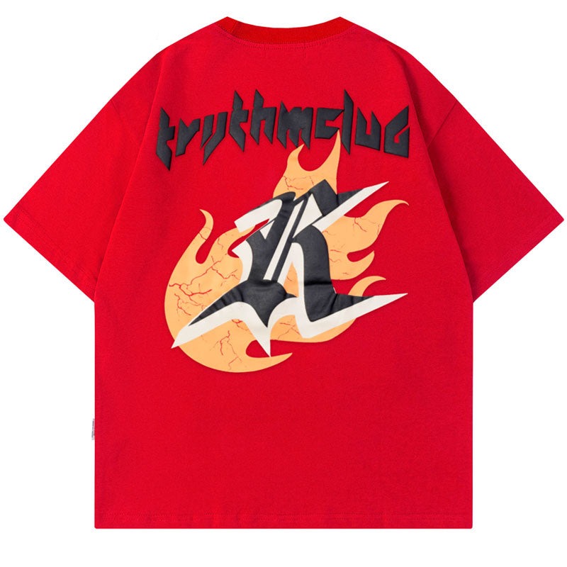 R FLAMES Double-Sided Tee
