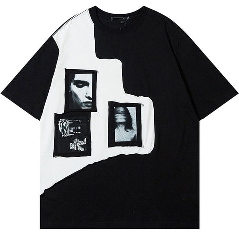 Graphic Block Loose Tee