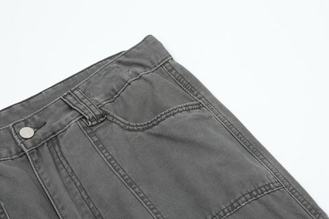 Multi-pocket Straight RETRODIA Cargo Pants