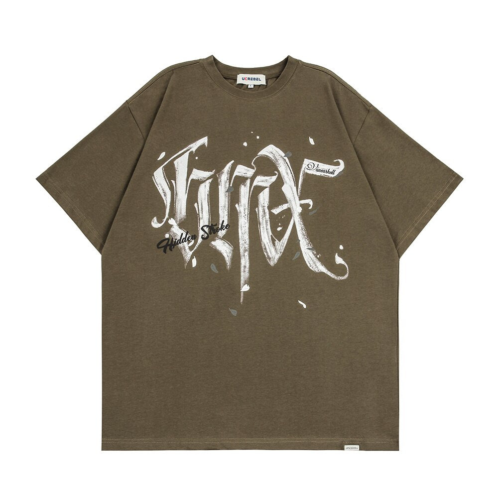 Stride Double-Sided Oversized Tee
