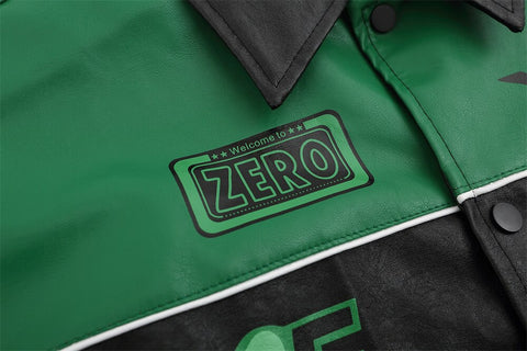 Zero Racing Pu Leather Jacket M