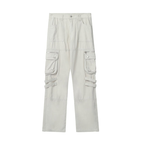 Multi-pocket Straight RETRODIA Cargo Pants