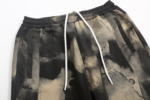 Tie Dye Camo Tracksuit Pants