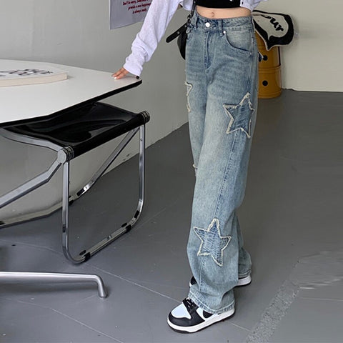 Women Streetwear Aesthetic Fashion Chic Trousers