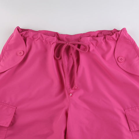 Women High Waist Casual Oversize Trousers