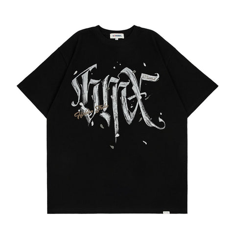 Stride Double-Sided Oversized Tee