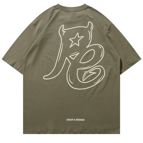 RE STAR Double-Sided Tee