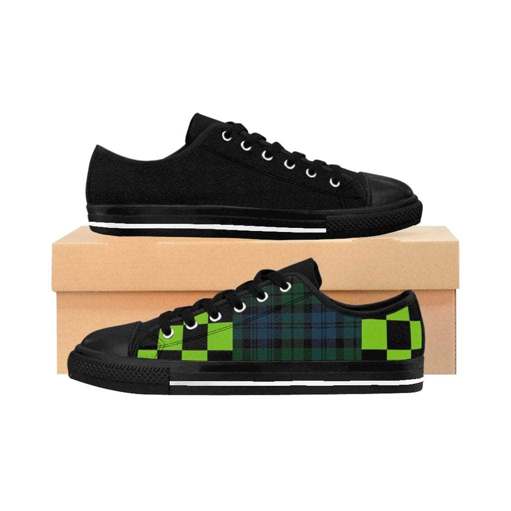 Plaid Retro Sneakers ( Limited Edition )