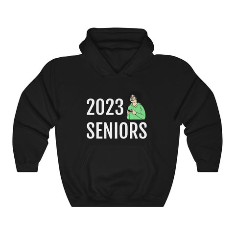Seniors 23 Hooded Sweatshirt - Custom Peep