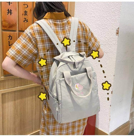 Embroidery Backpack