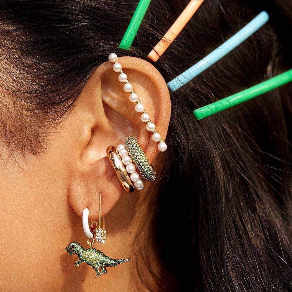 Dinosaur Pendant Earrings