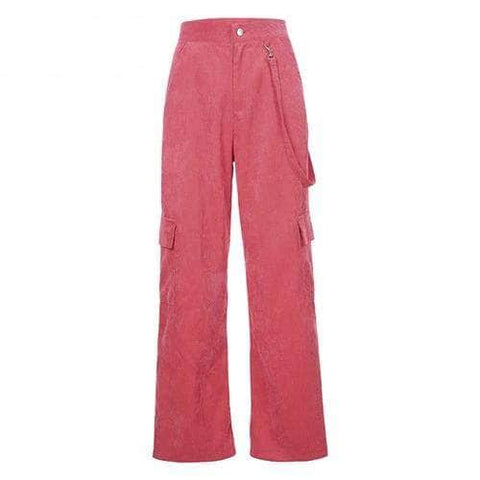 Corduroy Wide Leg Pants