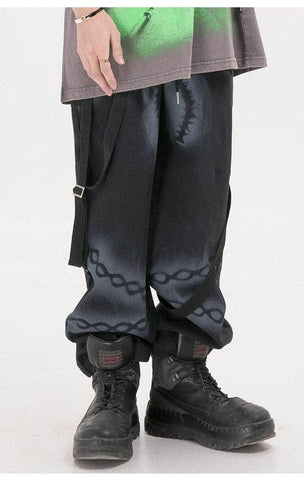 Retro Chains Baggy Pants