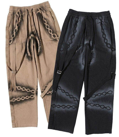 Retro Chains Baggy Pants