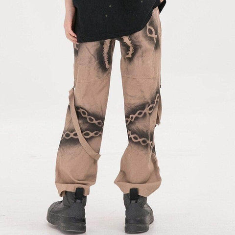 Retro Chains Baggy Pants