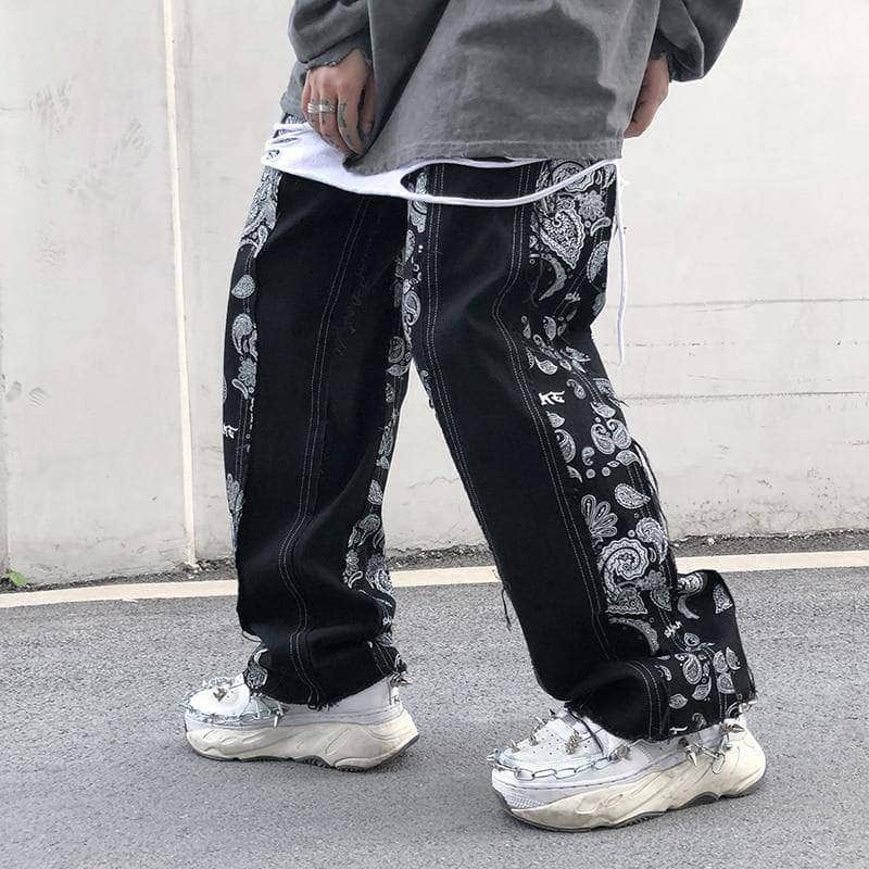 Flow Patchwork Jeans