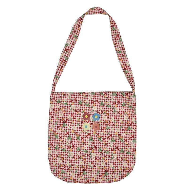 Flowers Messenger Bag