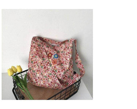 Flowers Messenger Bag