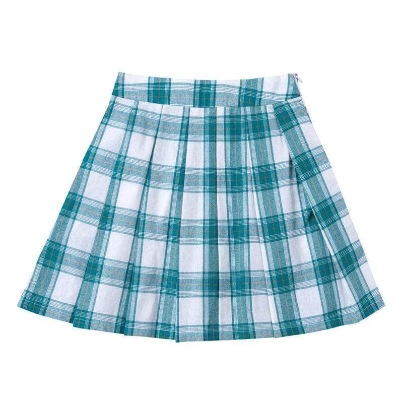 Plaid Preppy Skirt
