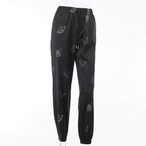 Reflictive Butterfly Trousers