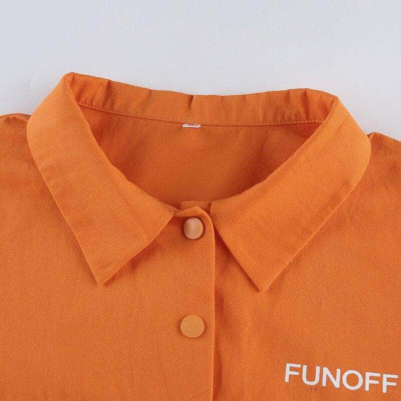 FUNOFF Orange Shirt