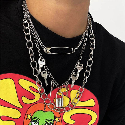 Gothic Multi-Layer Necklace