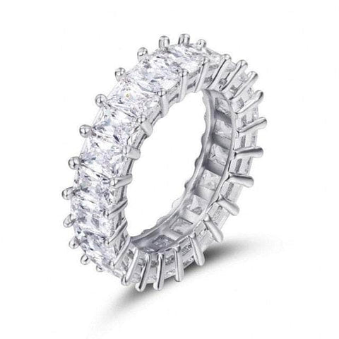 925 Sterling silver AAAAA Cz Stone Rings