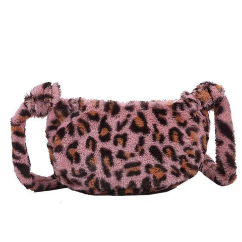 Leopard Messenger Bag