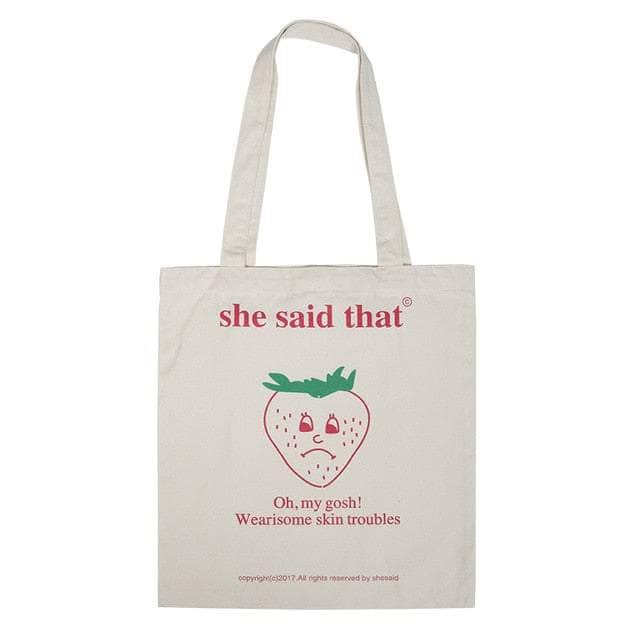 SST Strawberry Tote Bag