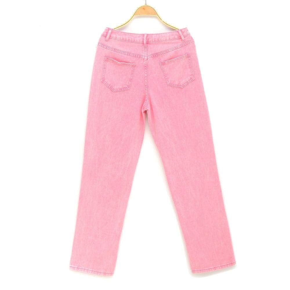 Pink Graphical Stars Jeans ( Limited Edition )