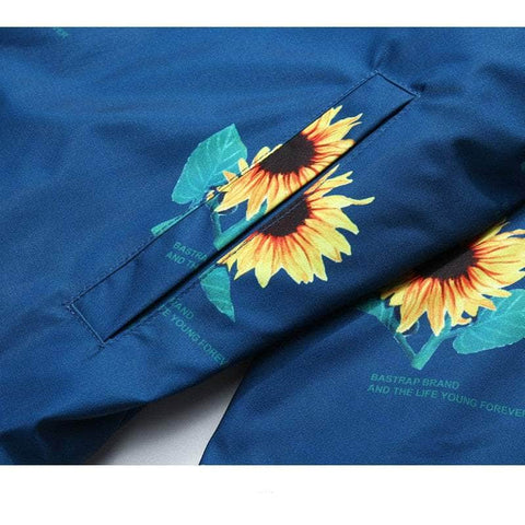 Sunflower Windbreaker Jacket