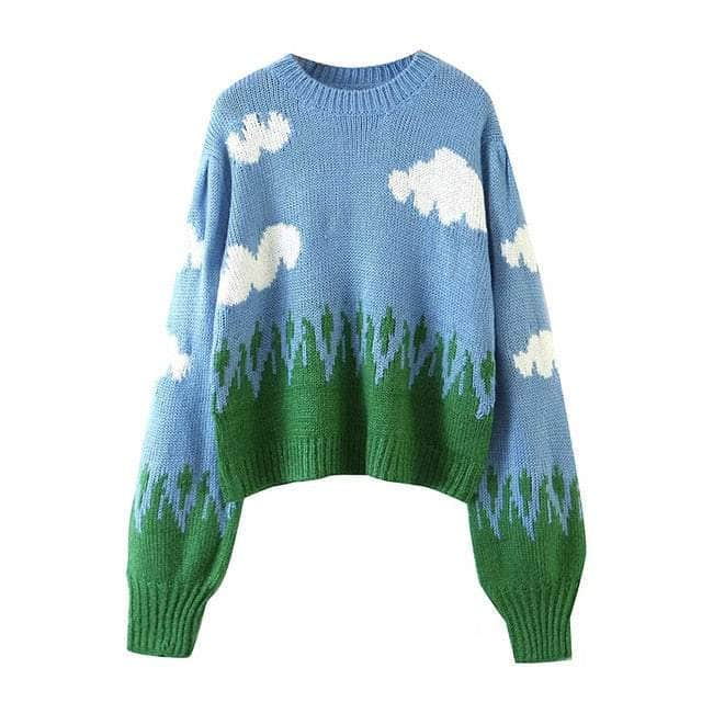 Knitted Sky Sweater