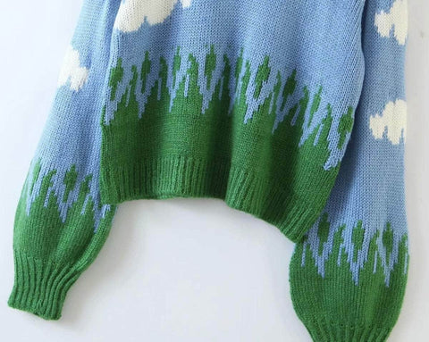Knitted Sky Sweater