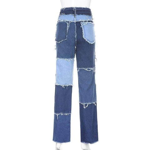 Patchwork Jeans