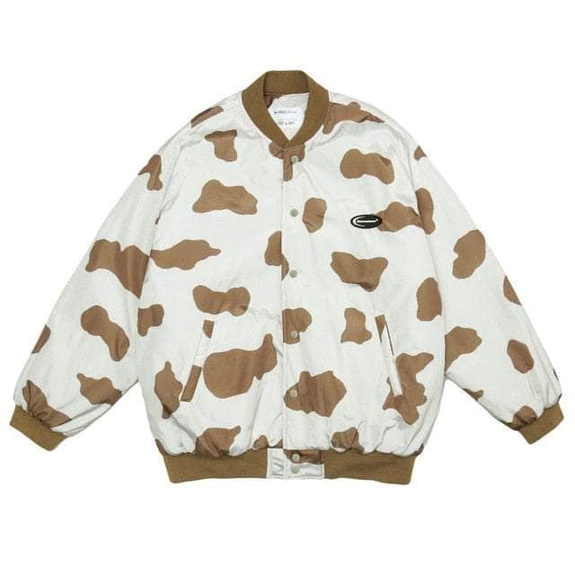 Cow Pattern Cotton Jacket