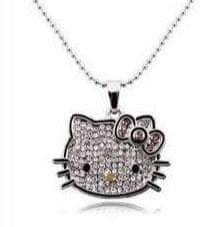 Hello Kitty Crystal Necklace