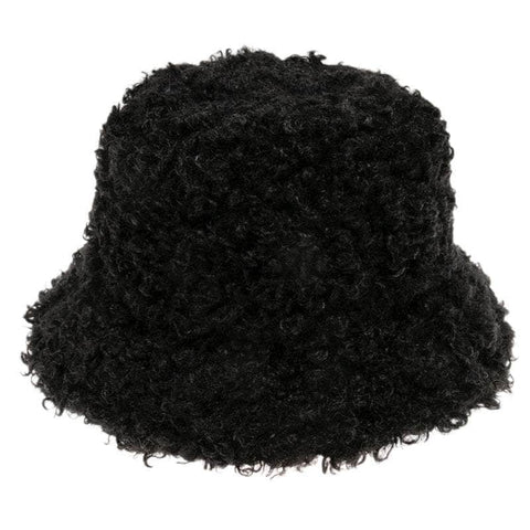 Lamb Faux Fur Bucket Hats