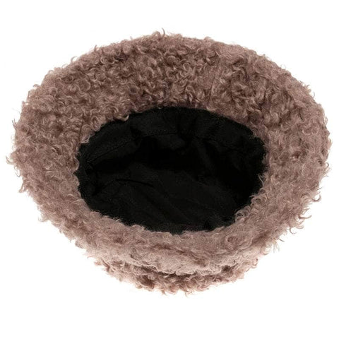 Lamb Faux Fur Bucket Hats