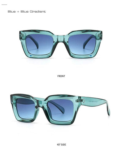 CHARMIEZZ CAT Retro Rectangle UV400 Sunglasses