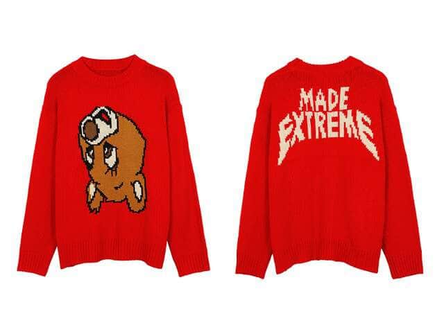 Retro Bear Knitted Sweater